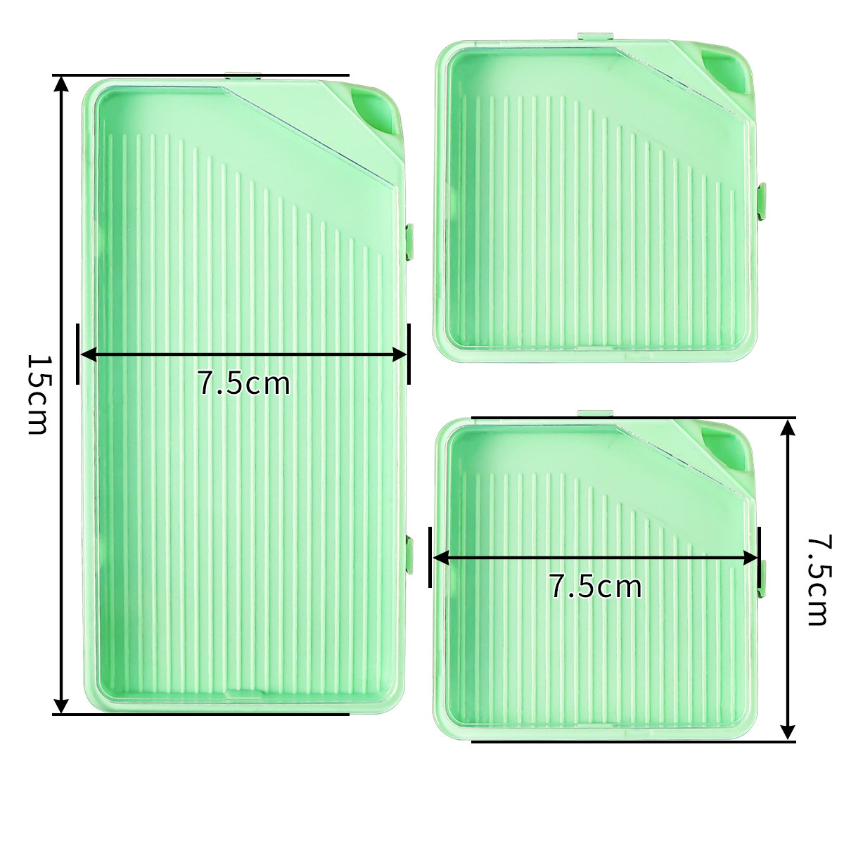 Diamond painting turn drill tray, multifunctional storage sieve with lid, small & large sizes