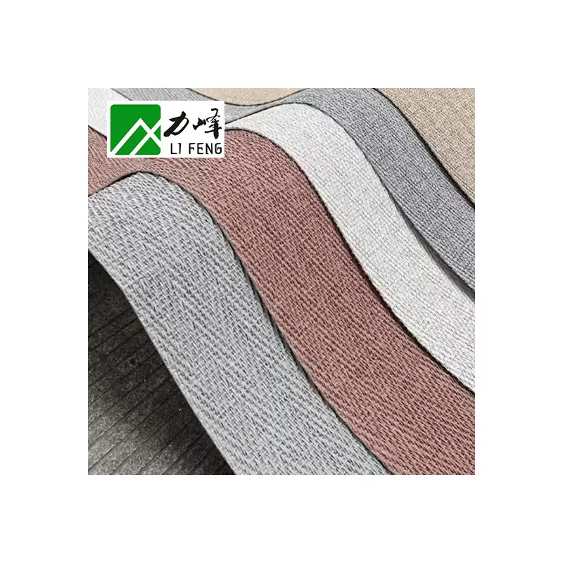 麻编软石波纹板材软瓷洞石饰面板超薄柔性石材