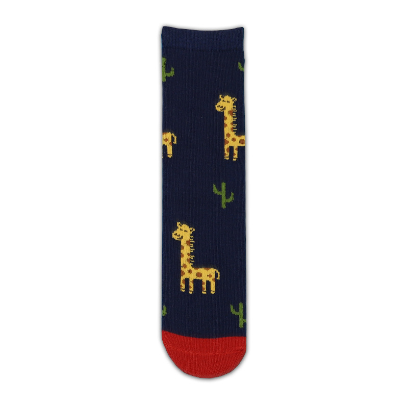 T4-8 HT2106 Navy Green Giraffe