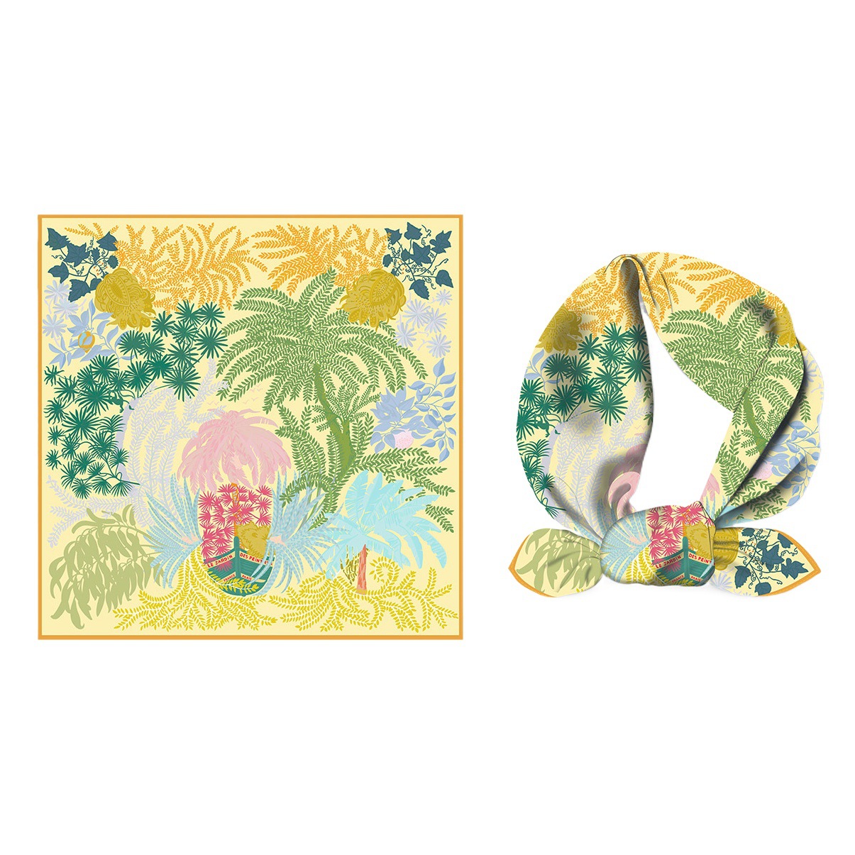 53cm bufandas mujeres moda verano Joker decorativo Cuello pequeño bufanda de pelo con bufanda delgada