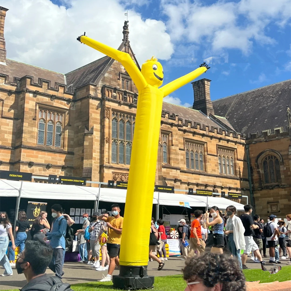 直销充气广告空中舞星招手人偶跳舞人摇摆舞蹈卡通气模充气跳舞人