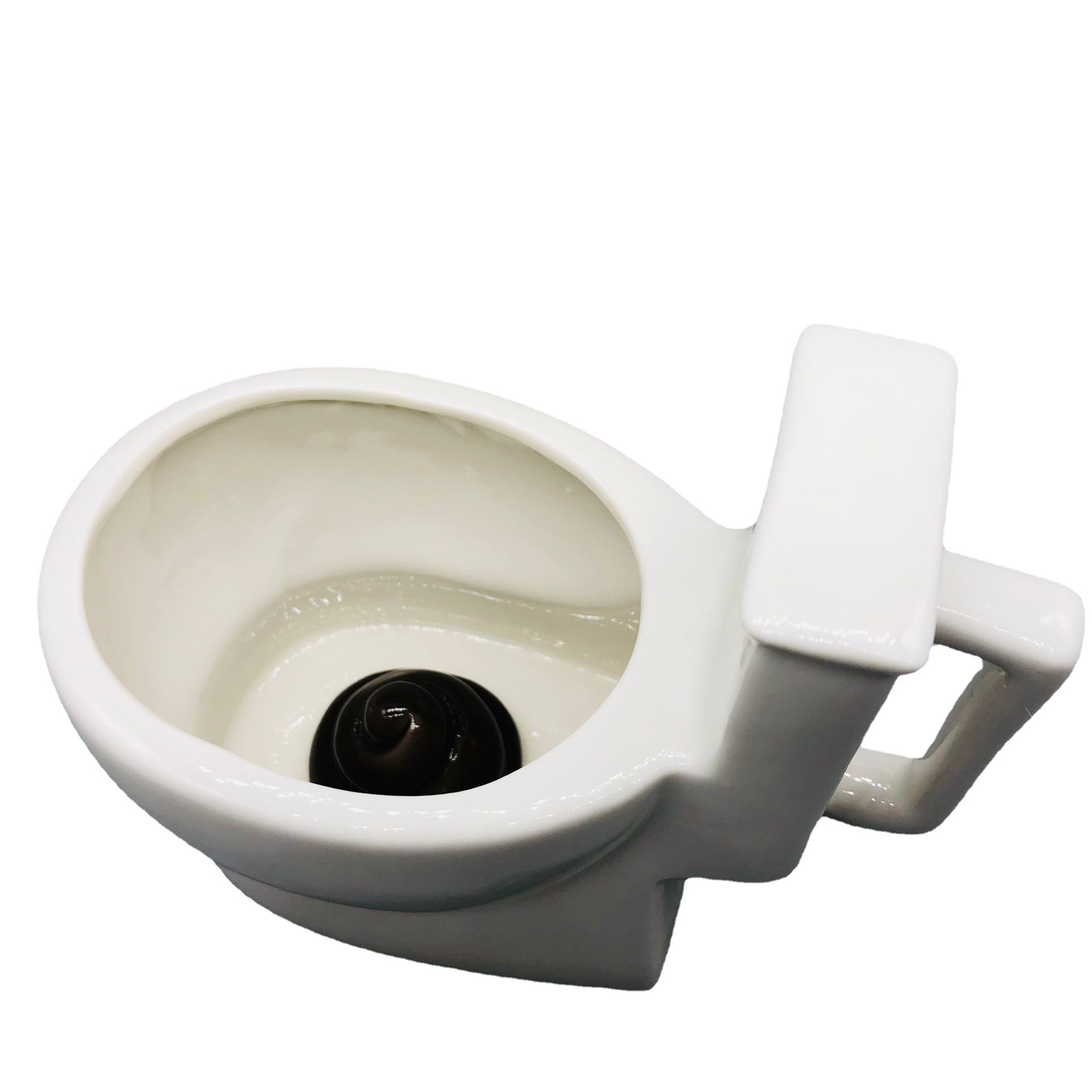 Parodia taza del inodoro creativo de gran capacidad tridimensional caca taza del inodoro Día DE LOS Inocentes