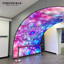 OLED屏;展示柜;LED室内屏