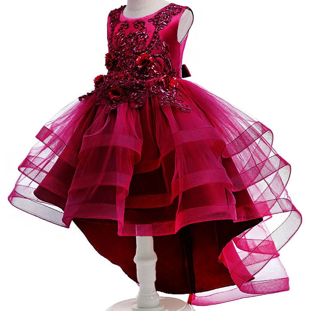 Girls princess dress birthday wedding dr...