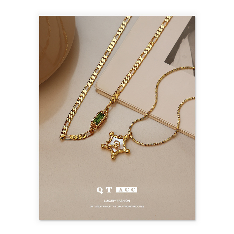 Brass retro brand sophisticated fashionable pendant
