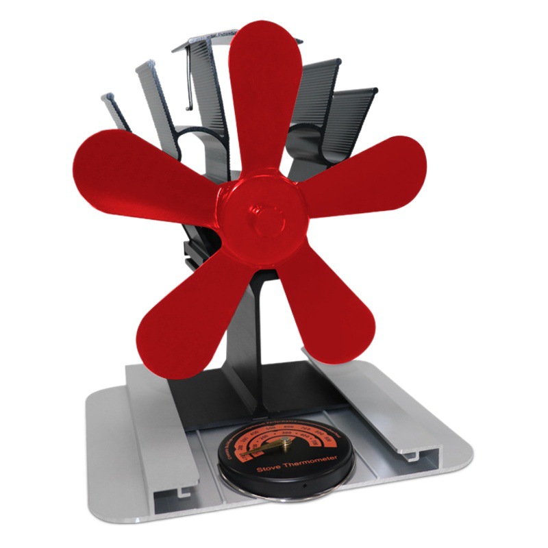 Ventilador de pared ventilador térmico al aire libre hielo pesca calefacción estufa Amazon energía térmica chimenea ventilador mini ventilador térmico