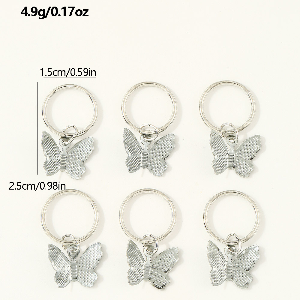 HZ0295 Personalizēta ielu foto bize Moderna galvassega tauriņš DIY kulonu aksesuāri matu sprādze_voghion.com