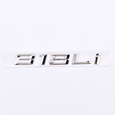 BMW 316Li car stickers, 318Li lettering, 320Li rear emblem, 325Li displacement badge, 340Li car logo, modification (Car logo) - standard-04-19318li