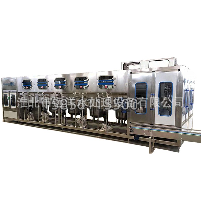 Máquina de llenado automática Equipo de llenado de líquidos Línea de producción de latas Agua pura Fábrica de agua mineral Máquina de llenado de barriles