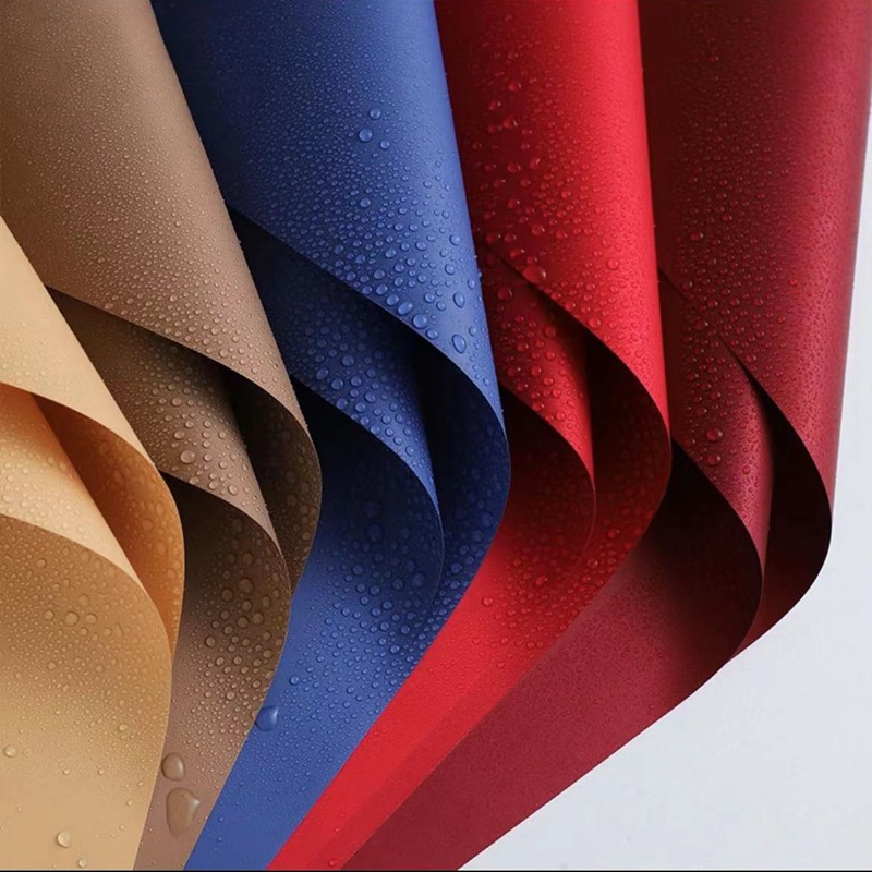 Papel de embalaje de flores floristería ramo floral papel de embalaje de flores papel de regalo papel de doble cara de dos colores Ouya papel al por mayor