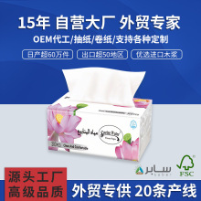 定制软抽加油站宣传纸巾塑料软包装抽纸巾定做logo抽纸抽拉式