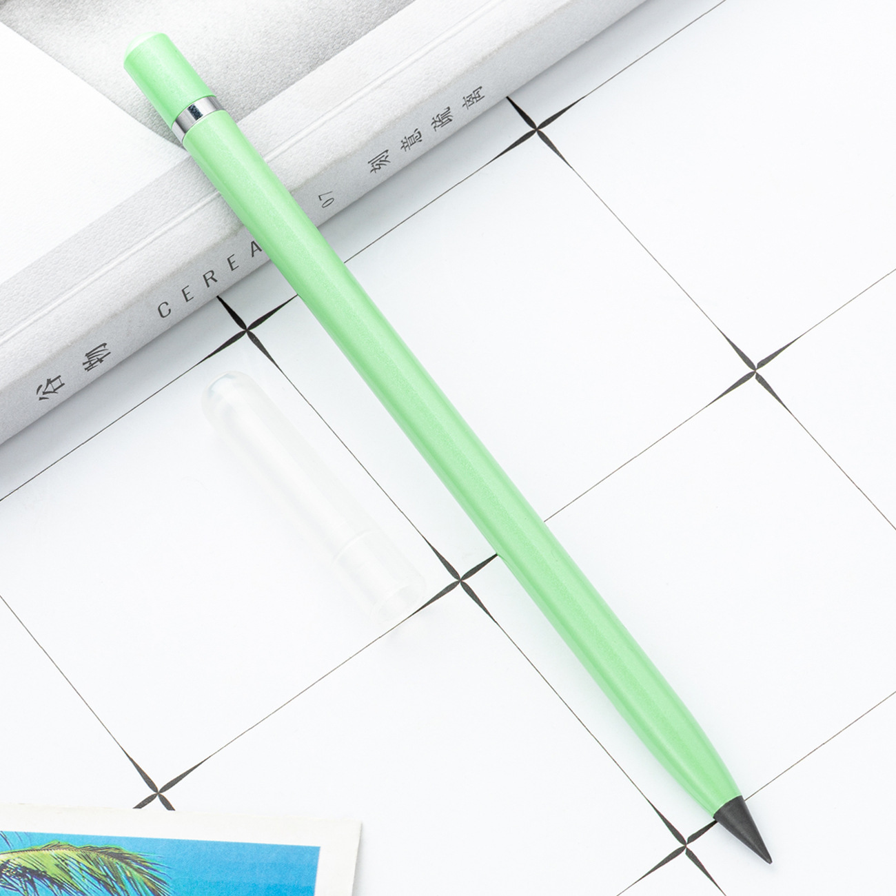 En stock eterno lápiz estudiante postura lápiz no afilar no tinta escritura constantemente lápiz pintura no fácil de romper la escritura