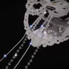 Flash drill with crystal editing chain (one 4 pieces)