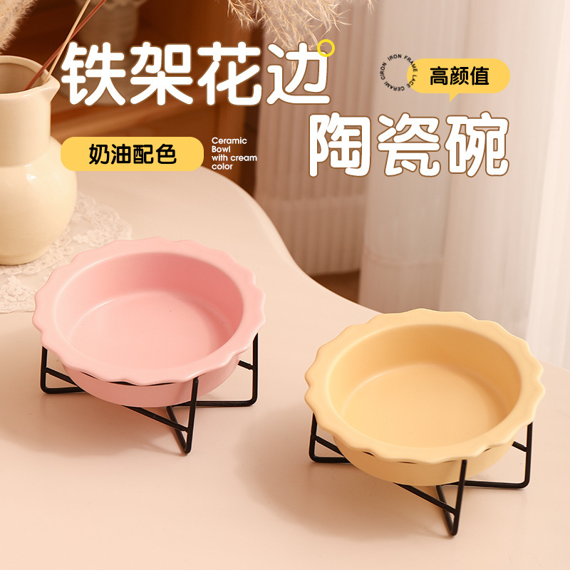 Tazón de comida para gatos de cerámica, tazón de comida para gatos, tazón de comida para gatos, tazón de comida para gatos, tazón de comida para perros, tazón de agua potable, tazón de arroz para mascotas