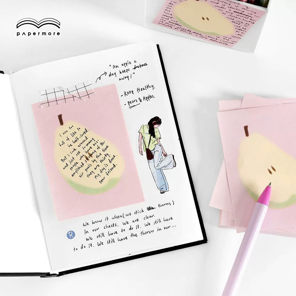 Деликатная торговая серия Papermore, подписана корейским ручным счётом, DIY декоративная непрозрачная нижняя бумага