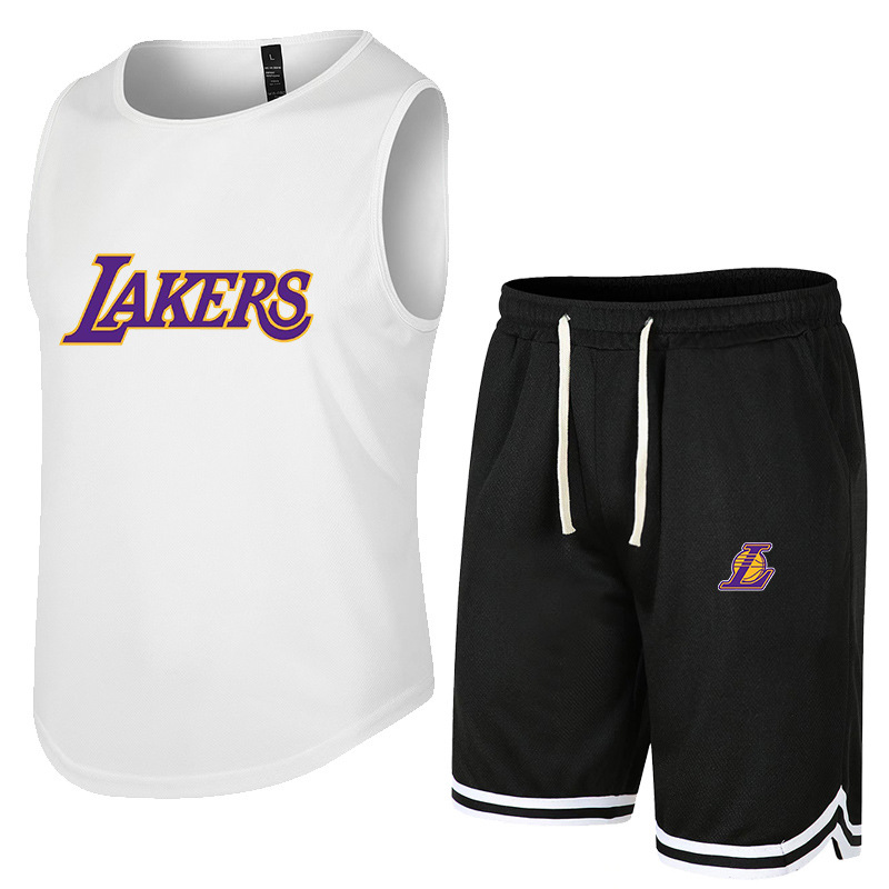 210g Weight Polyester Fabric Type Casual Pants, Sweatpants Pants Type Racerback Tank Tops Tops Type Pants Sets Sets Type Round Neck Neckline Solid Color Pattern Men's Gender Casual, Sports Style Men's Solid Color Casual Sports Round Neck Men's Sets 16