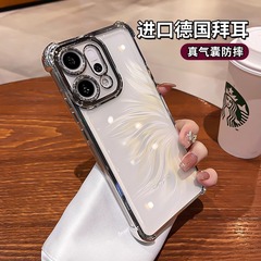 opporeno14pro 携帯電話ケースに適した新しい reno13pro レンズオールインクルーシブエアバッグ四隅落下防止ケース