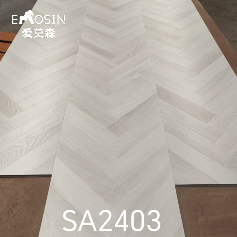 Piso Laminado Flotante de Madera de Álamo y Pino con Cierre para Uso Comercial image 10