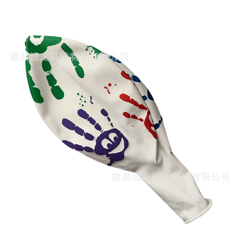 36인치 35g 완벽한 둥근 흰색 풀 플라워 슬랩(리본 포함) 10개