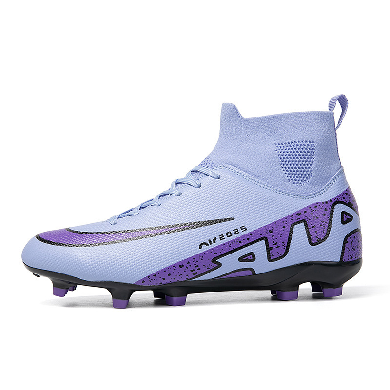 Tenis de Fútbol de Bota Modelo 16 de Cuero Sintético para Césped Artificial