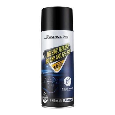 Car Oil Film Remover Glass agent - julong-450ml-oil-film-foam-cleaning-agent
