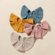 Baby petal bib newborn anti-spitting bib absorbent baby cotton gauze saliva towel 360 degree rotation