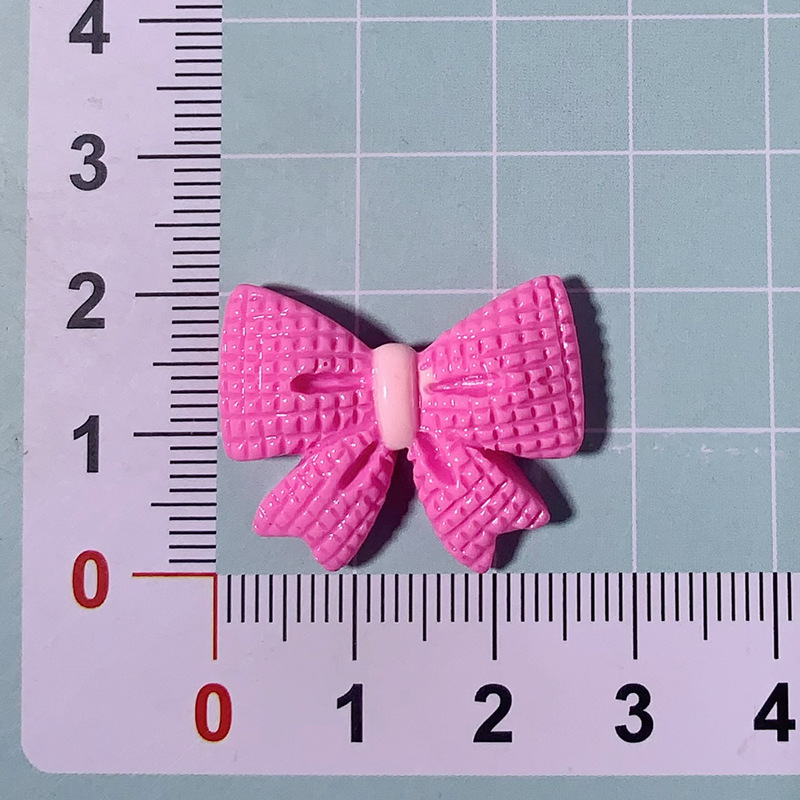 Nuevo macarón arco de color DIY accesorios de resina crema pegamento para el cabello adornamiento para el cabello agujero agujero zapatos sujetador material de taza