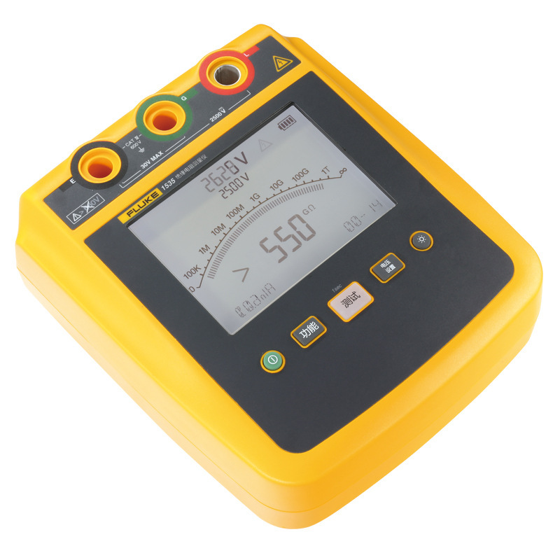 FLUKE/福禄克F1535电阻表2500V绝缘电阻测试仪F1537高压电阻测试