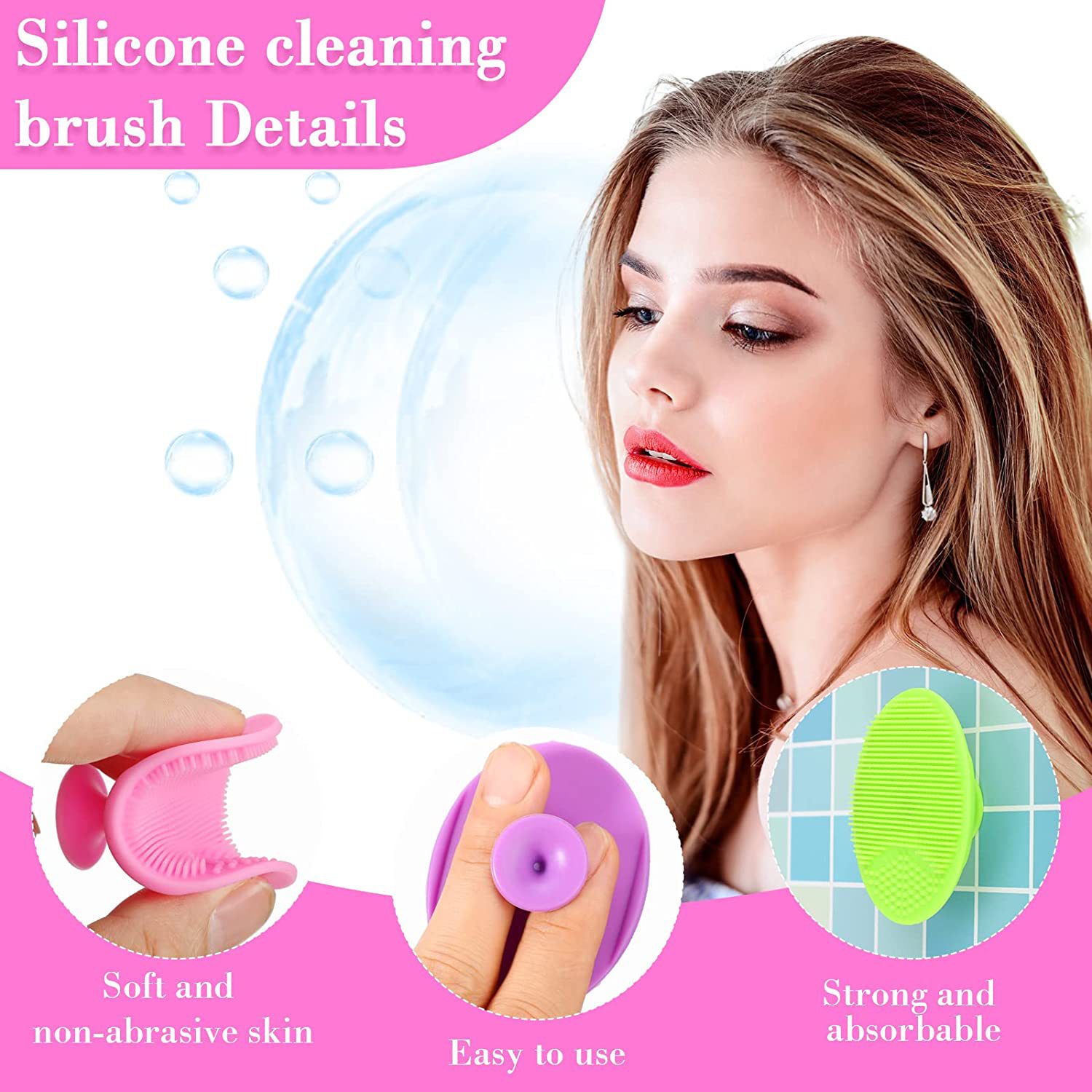 Silicone Facial Cleansing Brush