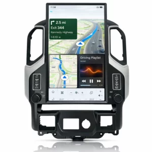 Chevrolet Silverado 2019- üçün 17.3 düym şaquli Android səsli naviqasiya ekranı