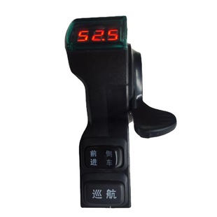 Red Screen 23 thumb forward reversing + cruise electric car turn handle electric car speed control throttle handle