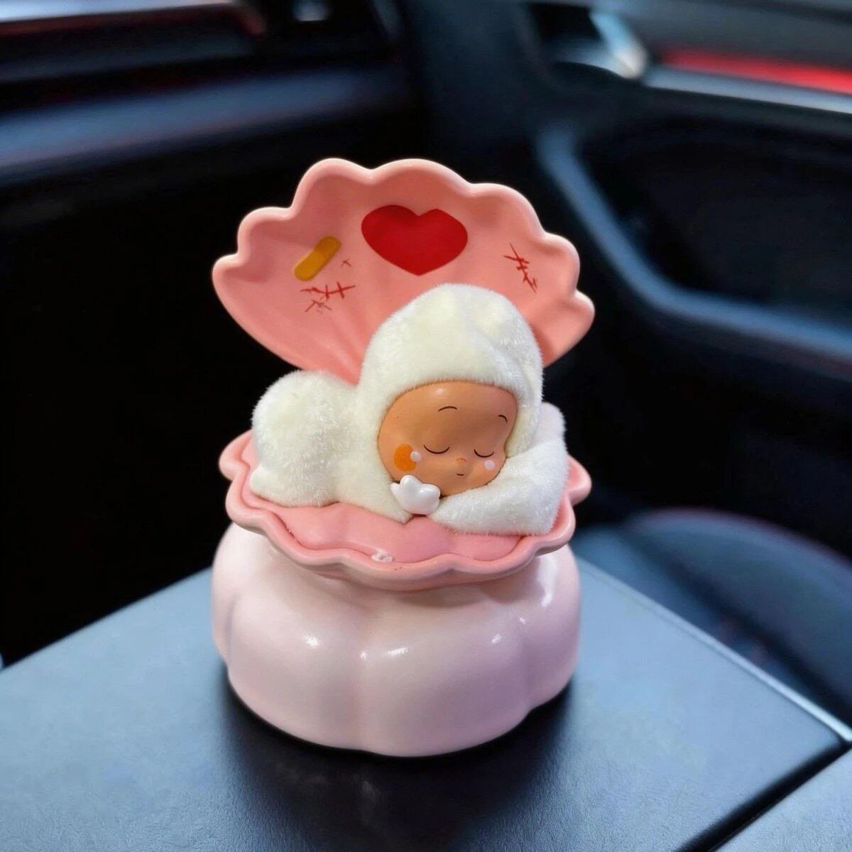 Jingdezhen-Style Star-Shaped Desktop Ornaments, Car Decorations, Trendy Gifts for Girls, Cute Spinning Toys