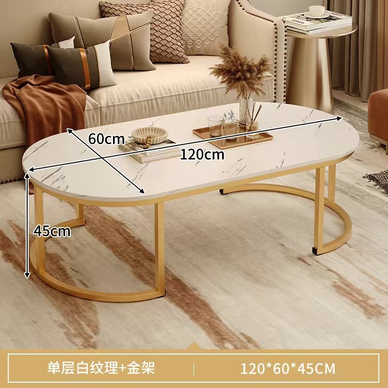 Mesa de té sala de estar mesa de té doméstica alquiler de casa sofá simple moderna y lujosa nueva pequeña mesa de casa pequeña