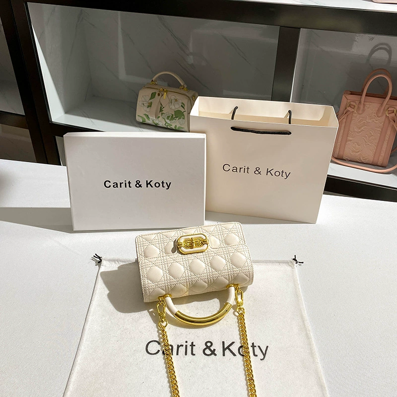Маленькая сумка, демисезонная цепь, стиль Chanel, цепочная сумка, оптовая