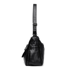 Fashionable Multi-layer Shoulder Bag for Women 2023 New Korean Style Versatile PU Soft Leather Crossbody Bag for Mature Women and Mothers