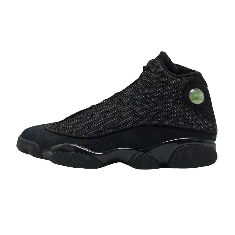 AJ13 обратная панда туман серые баскетбольные кроссовки Joe 13 спортивная обувь обратная панда бело-серая черная кошка Putian обувь внешняя торговля