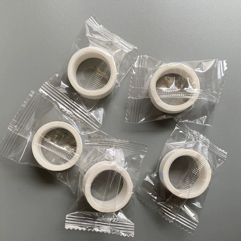 В наличии аптечка аксессуары из нетканого материала Скотч для маникюра небольшая лента повязка фиксированная дышащая бумажная клейкая лента 1,25 см