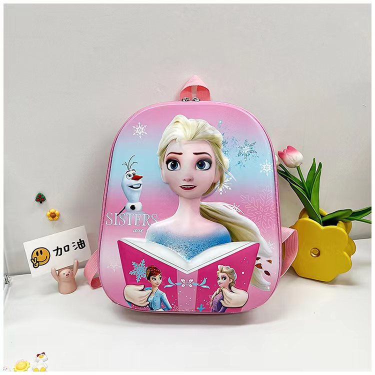 Nueva mochila de jardín de infantes, mochila para bebé ultraligera, mochila pequeña portátil para niños de 3 a 6 años, diseño de dibujos animados, clase media