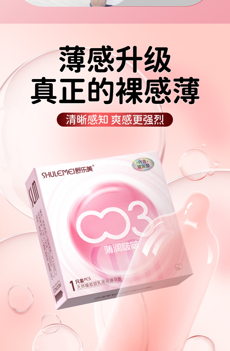 Shulemei 2er-Packung Ultra-Dünn 001 Kondome Familienplanungsmaterialien Meituan Hotel Nachtclub tragbare Sicherheitskondome