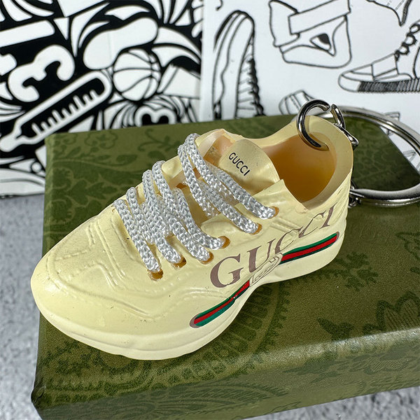 Old Dad Shoe Keychain Shoe Mold Set Mini Shoe Mold High Luxury Shoe Box Series Pendant Bag Accessories Pendant