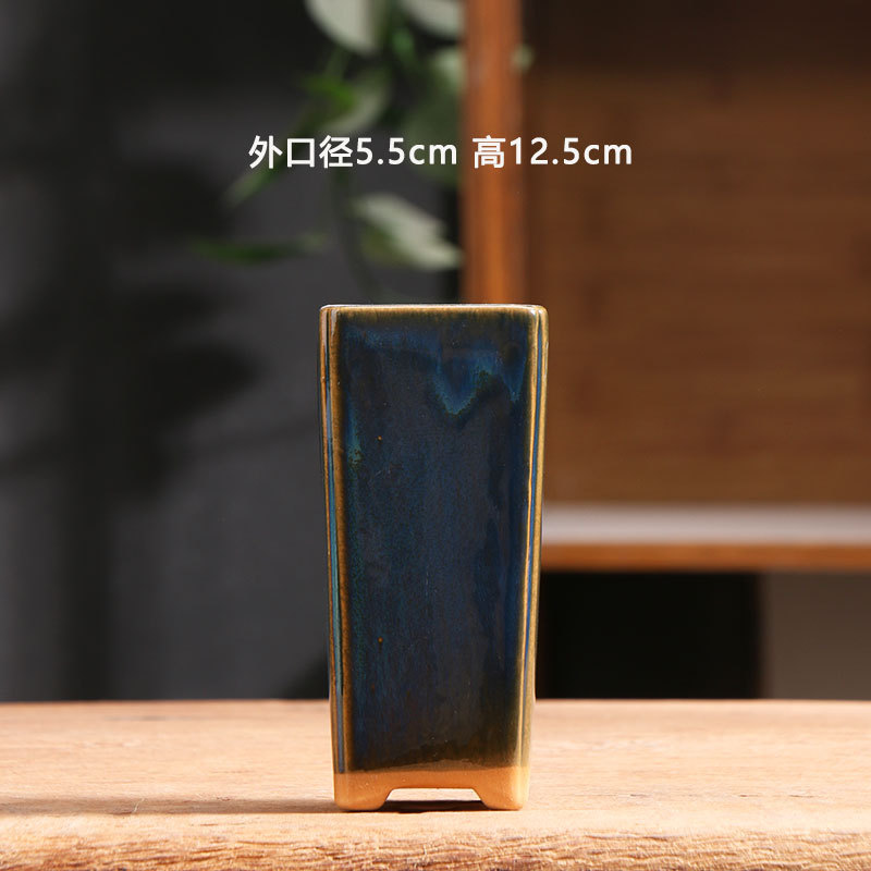 Xinghe Sifang suculentas macetas ventas directas de fábrica hogar carne planta cerámica cerámica cerámica especial olla pequeña liquidación al por mayor