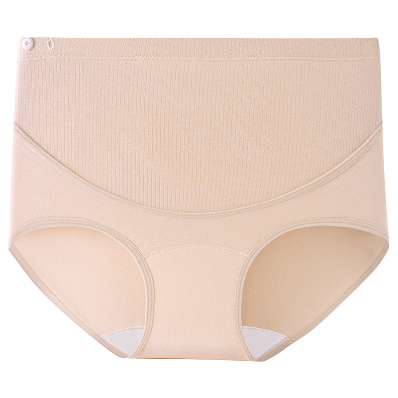 Ropa interior de maternidad, algodón puro, antibacteriano, entrepierna, especial para embarazo, calzoncillos de cintura alta, algodón puro, refrescante