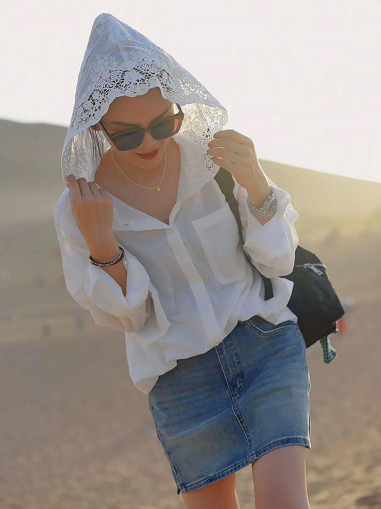 Summer lace shirt