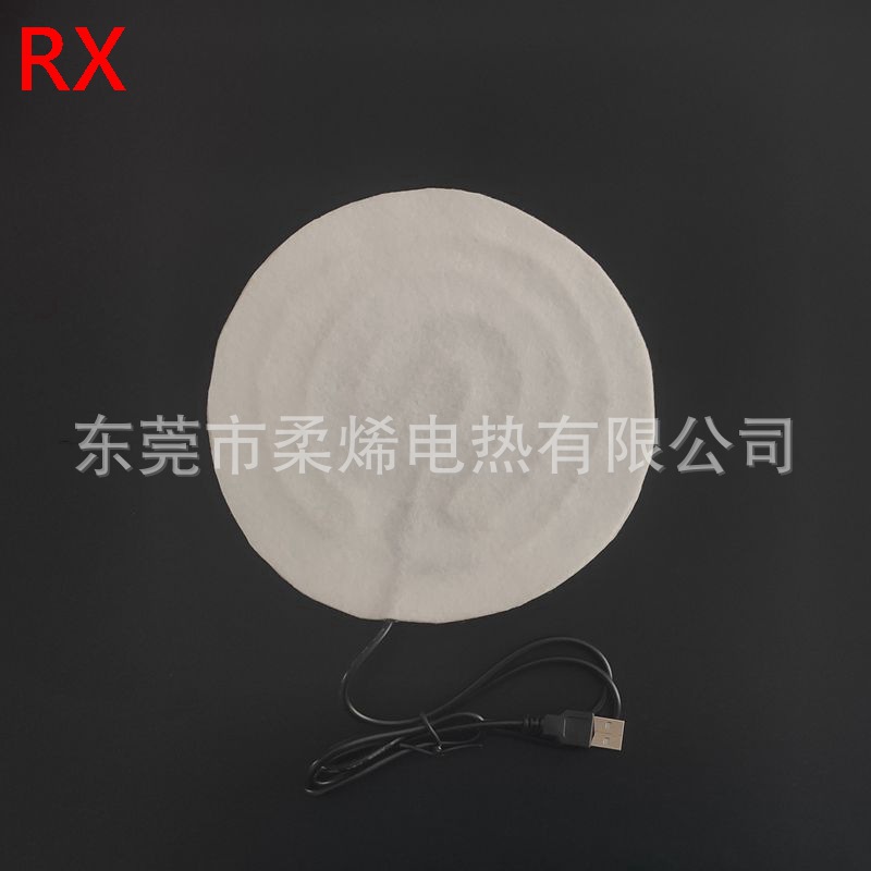 源头厂家USB5V暖手宝发热片暧杯垫发热膜加热片 美容按摩仪电热片