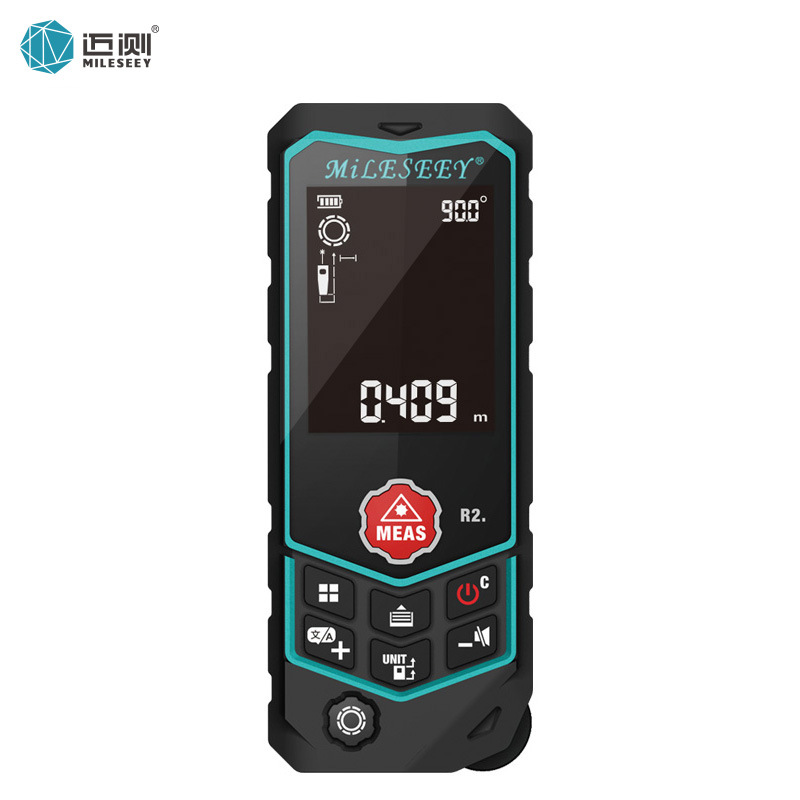 迈测R2曲面测距仪充电激光测距仪 红外线测量仪 电子量房仪激光尺