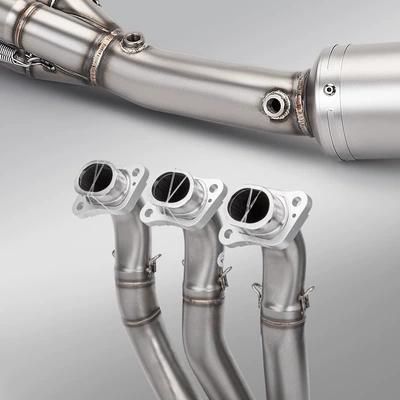 Motorcycle exhaust pipe — Muffler