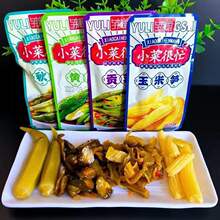 与李湘食小菜很忙 黄瓜 贡菜 秋葵 散称 一包5斤即食零食批发