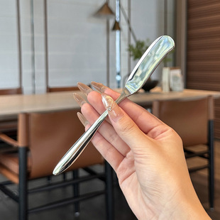 Butter Knife 316 Stainless Steel Butter Knife Creative Cheese Knife Western Food Cream Cheese Knife Bread Toast Jam Knife