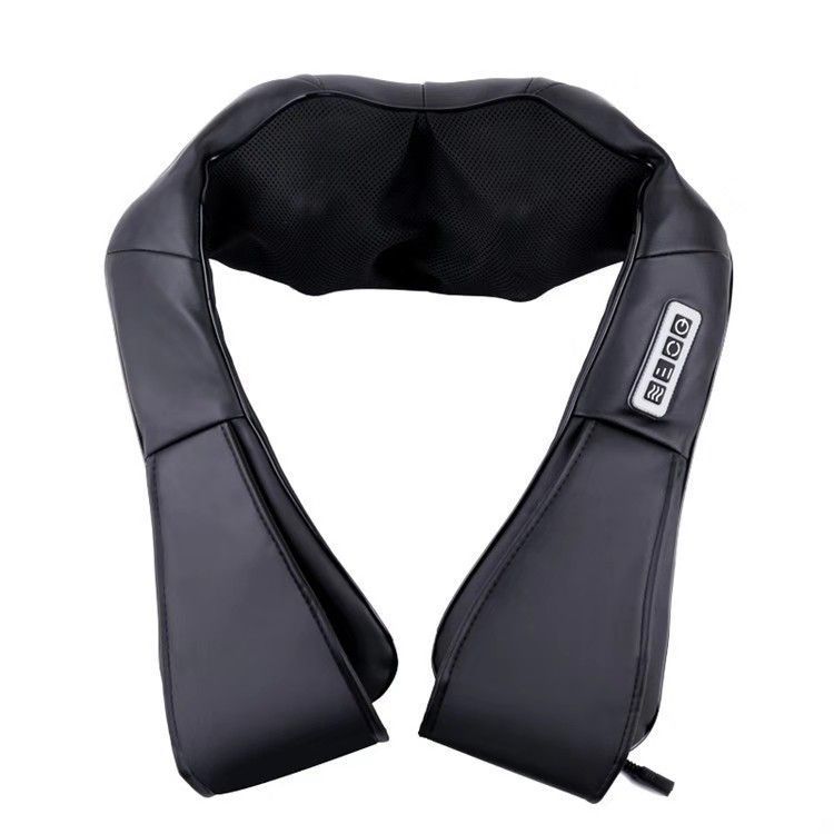 Dispositivo de masaje eléctrico transfronterizo para amasar y masajear la columna cervical, de doble uso para coche y hogar, chal de masaje para cuello y hombros. image 7
