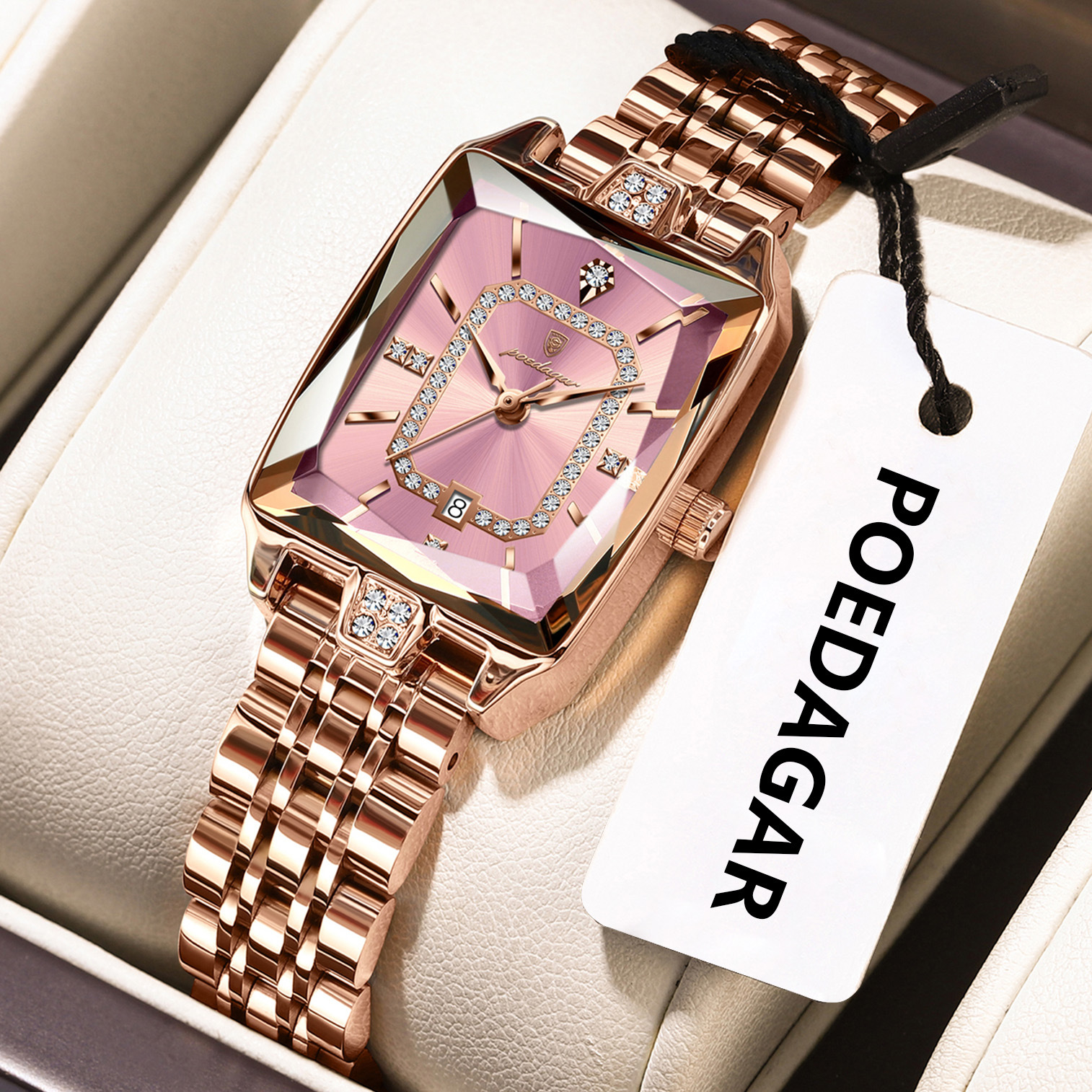 EU-785 rose gold powder steel belt (EU standard)